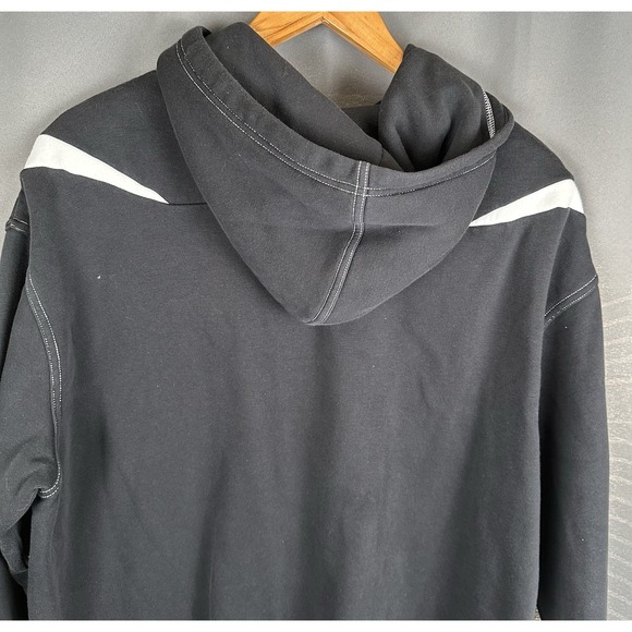 Nike Sportswear Fleece Women's Oversized Pullover Swoosh Hoodie (Black) M - Picture 6 of 8